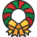 corona de navidad icon