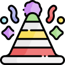 sombrero de fiesta icon