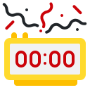 reloj digital icon