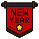 feliz año nuevo icon