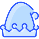 sombrero de santa icon