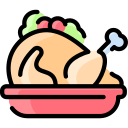 pavo asado icon