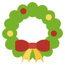 corona de navidad icon