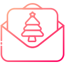 tarjeta de navidad icon