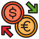 cambio de dinero icon