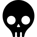 Human skull icon