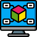 pantalla de computadora icon