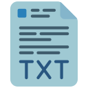 archivo de texto icon