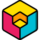 cubo 3d icon