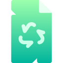 reciclaje de papel icon