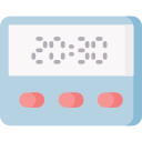 reloj digital icon