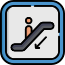 escalera mecánica icon