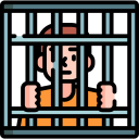 Behind bars 