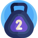 kettlebell icon