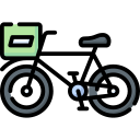 bicicleta de reparto icon