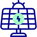 energía solar icon