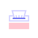 caja de pañuelos icon