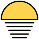 puesta de sol icon