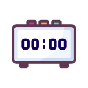 reloj digital icon