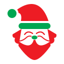 navidad santa icon