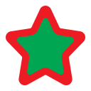 estrella de navidad icon