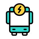 bus electrico icon