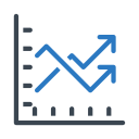 gráfico de linea icon