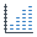 gráfico de linea icon