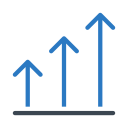 gráfico de linea icon