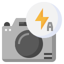 flash automático icon