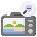 disminuir el zoom icon