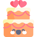 pastel de bodas icon