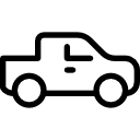 Pick up truck icon