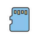 tarjeta micro sd icon