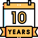 10 años 