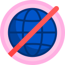 sin internet icon