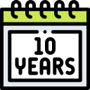 10 años 