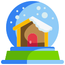 globo de nieve icon