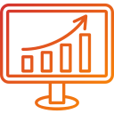 gráfico de crecimiento icon