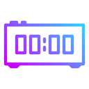 reloj digital icon