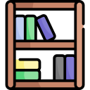 estante para libros icon