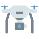 drone con cámara icon