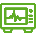 monitor de ecg 