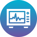 monitor de ecg icon