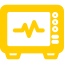 monitor de ecg icon