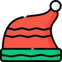 sombrero de santa icon