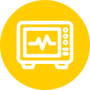 monitor de ecg icon