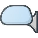 espejo retrovisor icon