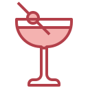 mujer rosa icon