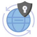 la seguridad cibernética icon